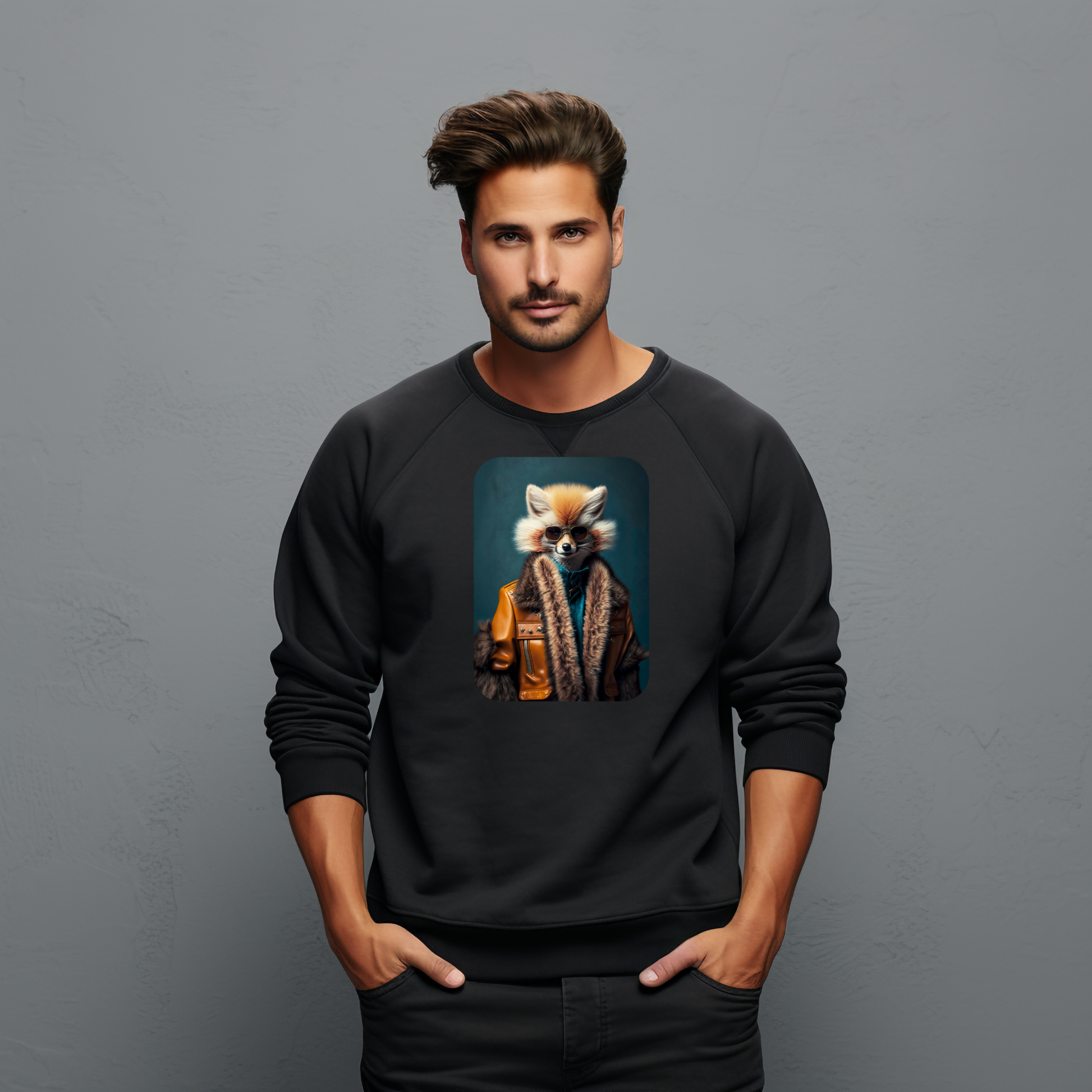 "Ermine in Style" džemperis iš Designedbyme.lt, vaizduojantis žaismingą ermine simbolį su stilingu drabužių dizainu. Idealus pasirinkimas, norint suteikti šilumos ir madingą prieskonį savo aprangai! Puiki dovana draugei arba gimtadienio dovanos vyrams. Visi produktai, Vyriški džemperiai