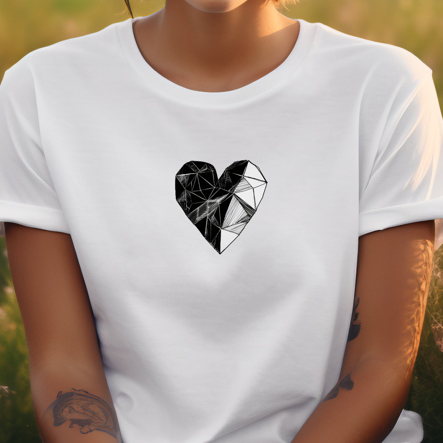 Moteriški marškinėliai “Pencil Heart”