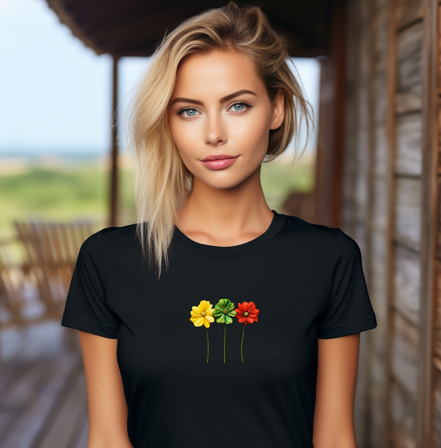 Moteriški marškinėliai “Lietuva" (Balta/Juoda)