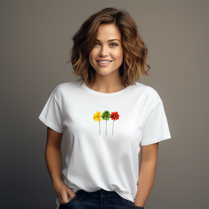 Moteriški marškinėliai “Lietuva" (Balta/Juoda)